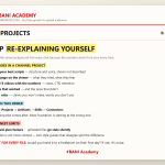 BANI Academy card: what to put in a Claude Project for a YouTube channel, the order to learn features in, and the honest limits