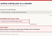 Diagram contrasting the long open-ended plan to repay parents someday with the shorter window in which they are still well enough to enjoy it